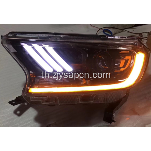 15-21 Ranger T7 T8 Mustang Style Style Style Lights ไฟหน้า